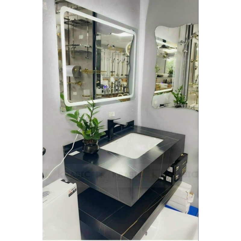 Bàn đá lavabo 2 tầng. Bàn Đá LAVABO LARTO Nhập Khẩu.