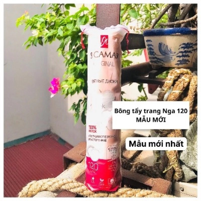Bông tẩy trang 120 miếng tôi là nhất nga
