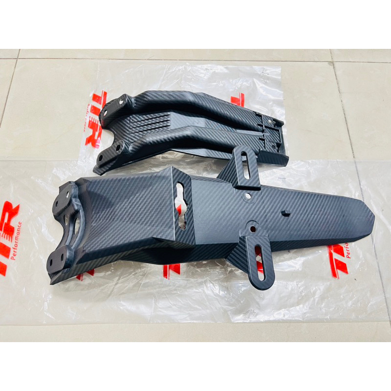 Dè chống gãy 2 miếng chính suzuki Satri Fi Raider [ Mẩu Carbon]