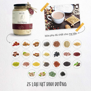 Ngũ cốc bầu dưỡng mầm an thai ⚡𝐅𝐑𝐄𝐄 𝐒𝐇𝐈𝐏⚡ Bido 600gram, Con tăng cân vượt chuẩn, mẹ giảm nghén hết nôn,uống thay sữa bầu