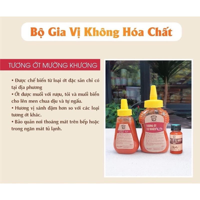 Tương ớt tự nhiên xay nhuyễn Homefood 400ml