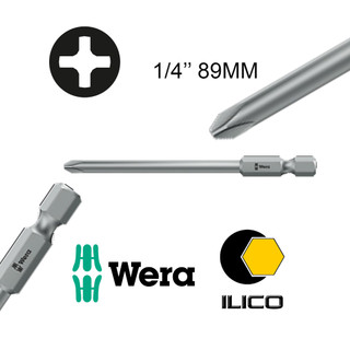 Đầu vit wera ph1 x 89 mm 05059760001 - ilico
