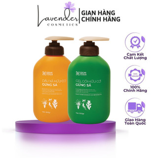 Dầu gội xả hữu cơ gừng sả cocayhoala dung tích 500g