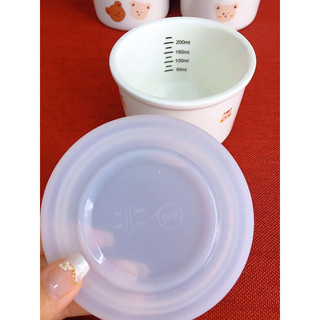 Thố sứ đựng đồ ăn Hàn quốc nắp silicon