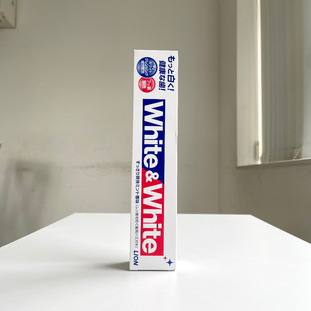 Kem đánh răng White & White Lion làm trắng răng 150g