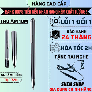Máy ghi âm mini chuyên nghiêp cao cấp chính hãng, may thu am từ xa kết nối điện thoại giấu kín bí mật siêu nhỏ pin khỏe