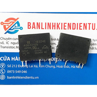 Aqg22105 relay solid state 5v dc-in / 2a 240v ac-out 4 chân