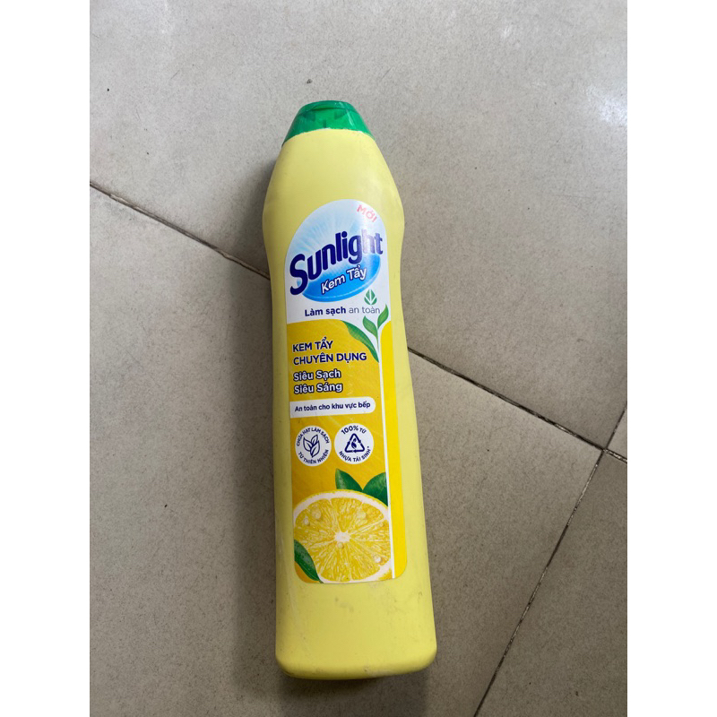 Kem Tẩy Đa Năng Cif Hương Chanh 690g