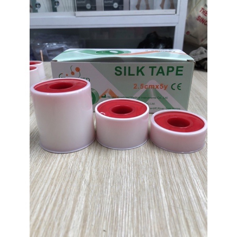 Băng keo lụa Silk Tape Greetmed các size