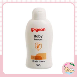 Phấn thơm pigeon cho bé chống rôm sẩy hăm tã loại tinh dầu Jojoba 100g - VUBABY