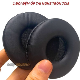 1 đôi ốp đệm thay thế cho tai nghe Sony MDR-ZX310AP MDR- ZX310 7cm