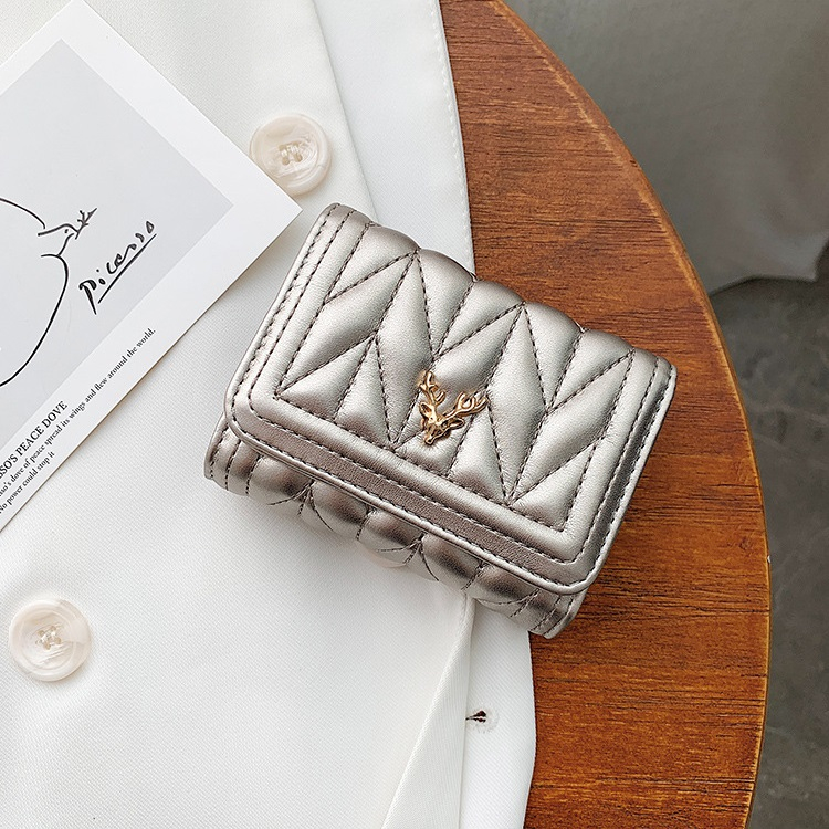 Ví nữ mini cầm tay GIRAFF đựng thẻ màu pastel 21C