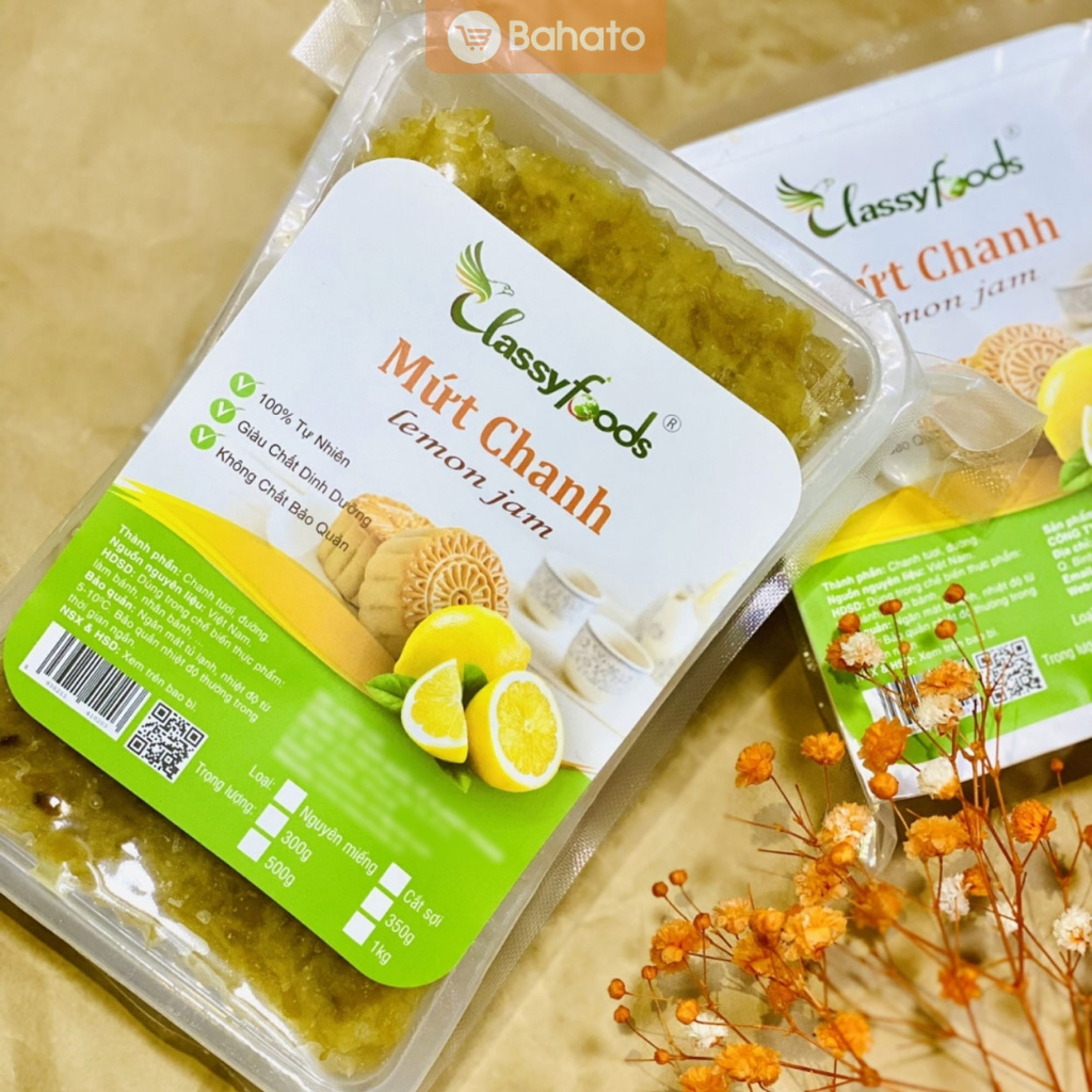 Mứt chanh cắt sợi 300gr