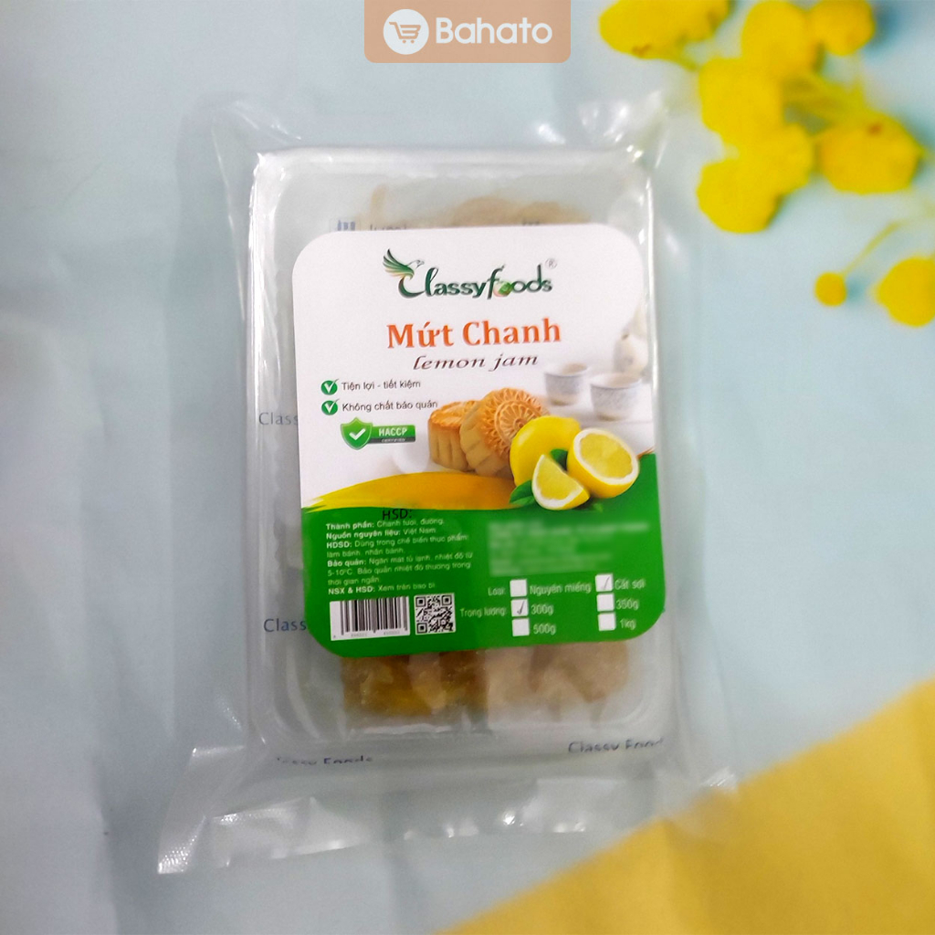 Mứt chanh cắt sợi 300gr