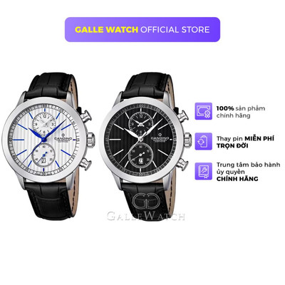 Đồng hồ nam Candino C4505 mặt kính Sapphire, chống nước 10 ATM, dây da phong cách nam tính, mạnh mẽ