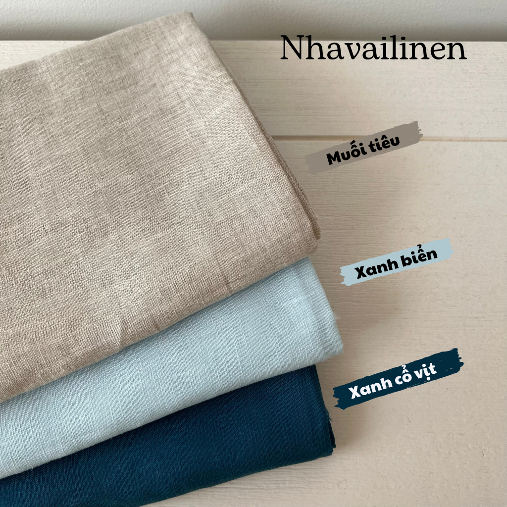 Vải Linen Tưng Premium CAO CẤP Mịn, Mướt, Sang Trọng Phù Hợp May Quần, Váy, Đầm, Sơ Mi, Vest - Nhà Vải Linen