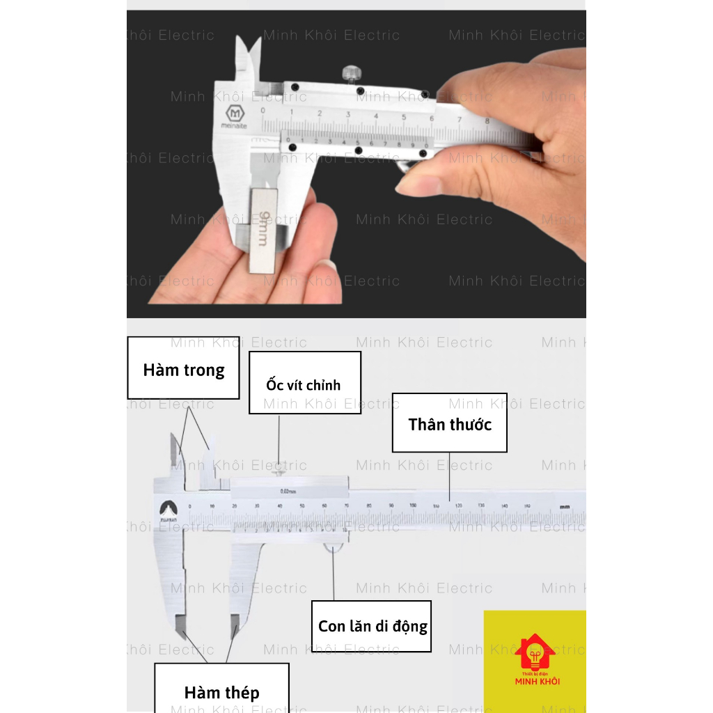 Thước kẹp cơ khí, thước kẹp cơ, thước cặp cơ khí