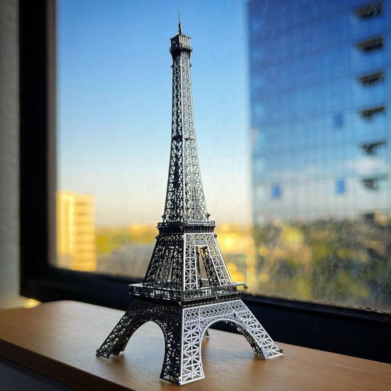 MÔ HÌNH 3D KIM LOẠI LẮP RÁP THÁP EIFFEL - chưa ráp