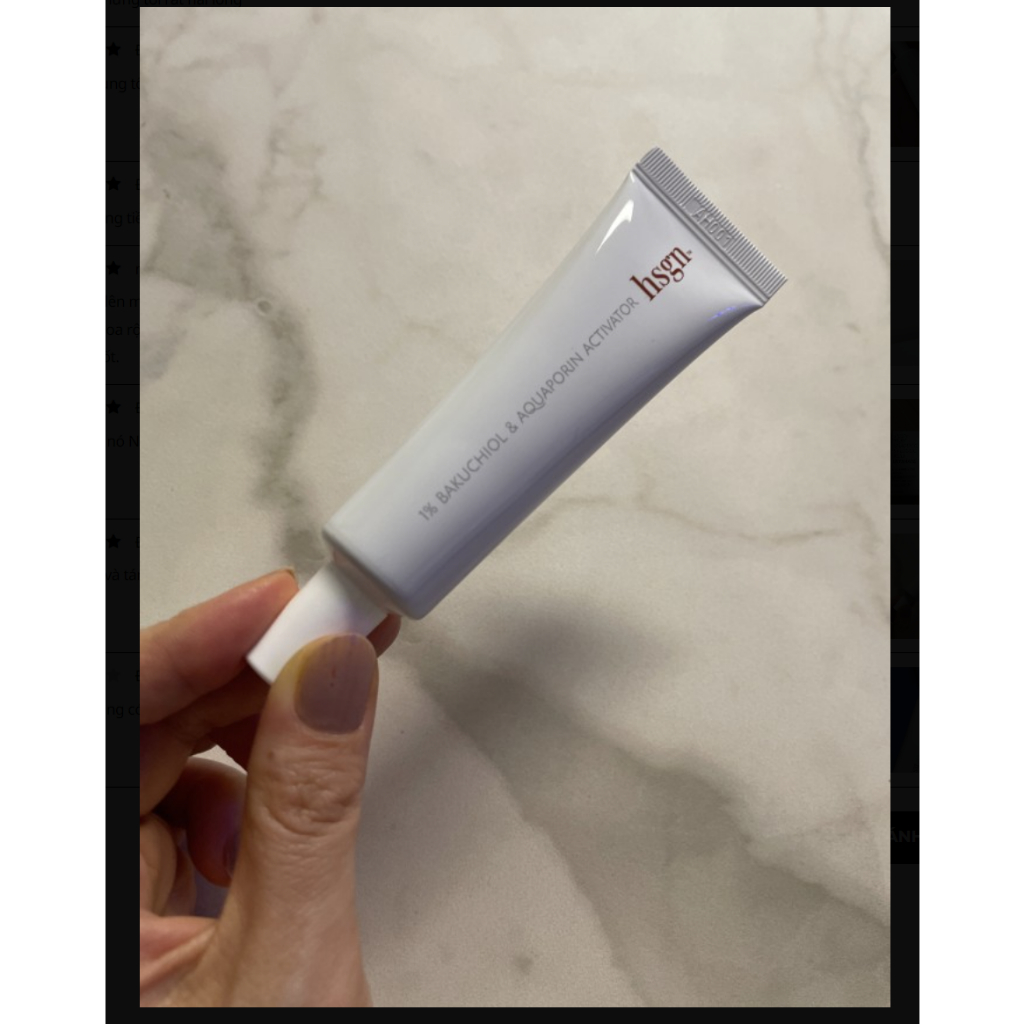 Kem Mắt Giảm Nhăn HSGN 1% BAKUCHIOL & Aquaporin Activator Eye Cream 30ml