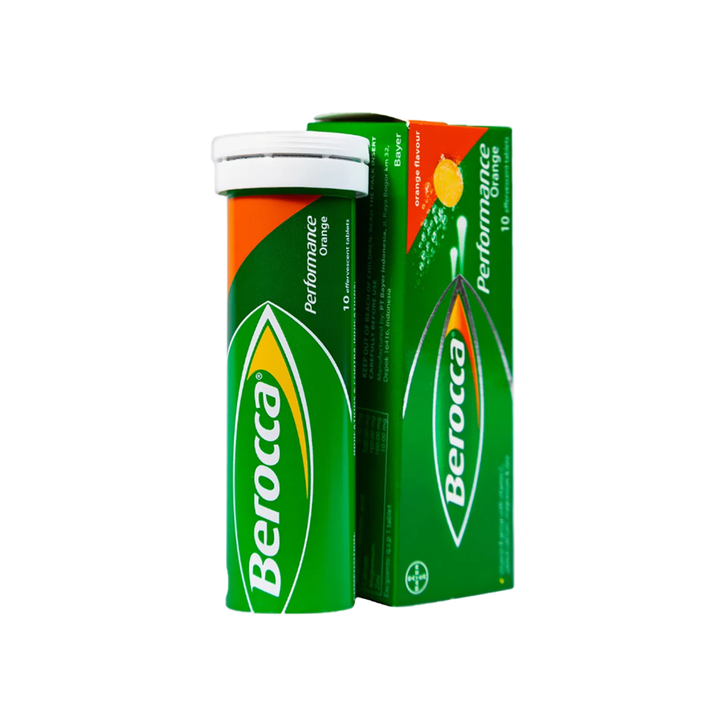 Berocca viên sủi tăng sức đề kháng hương cam- Hộp 10 viên