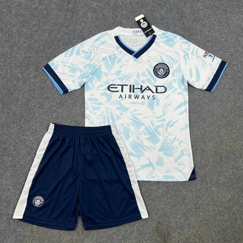 Quần áo bóng đá các CLB dành cho trẻ em 18kg-50kg vải mè , co dãn 4 chiều, shop in tên số,hàng nhập khẩu thái lan