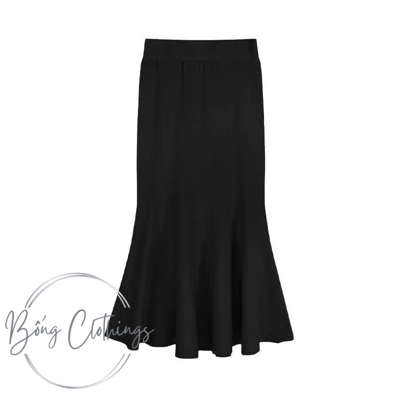 Chân Váy Đuôi Cá Dáng Dài, Váy Đuôi Cá Xẻ Tà Tôn Dáng Cực Xinh Chất Vải Co Giãn Dáng Midi Xòe | BigBuy360 - bigbuy360.vn