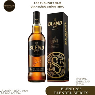 Rượu whisky top rượu - blend 285 blended spirits 700ml - hàng thật - giao nhanh
