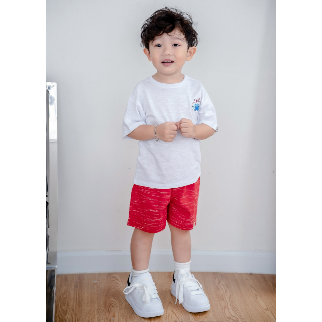 Quần short bé trai, quần short thun mặc nhà cho bé trai từ 1-7 tuổi Baa Baby - B-BT-QU28N