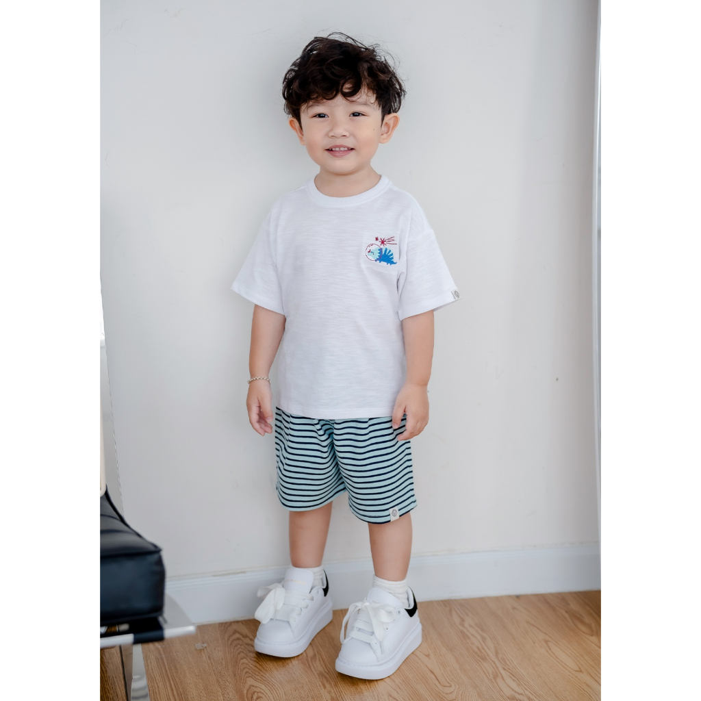 Quần short bé trai, quần short thun mặc nhà cho bé trai từ 1-7 tuổi Baa Baby - B-BT-QU28N