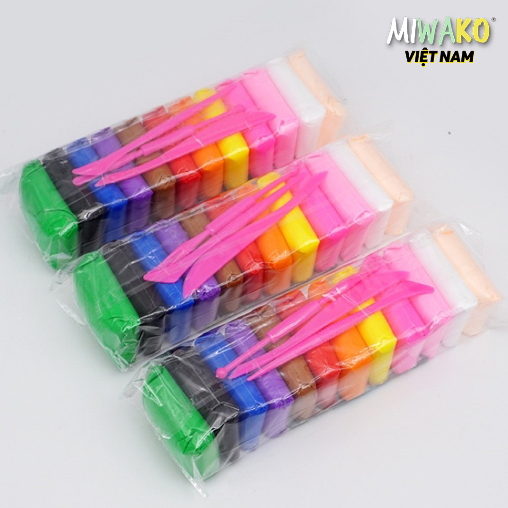 Đất Nặn Tự Khô An Toàn Cho Bé - Miwako Việt Nam