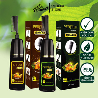 Dầu gội phủ bạc thảo dược gội là đen - perfect