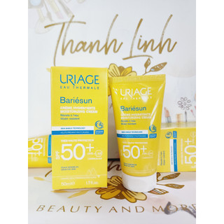 Kem Chống Nắng Uriage Bariésun Creme Very High Protection SPF50+ 50ml bảo vệ và dưỡng ẩm cho da nhạy cảm