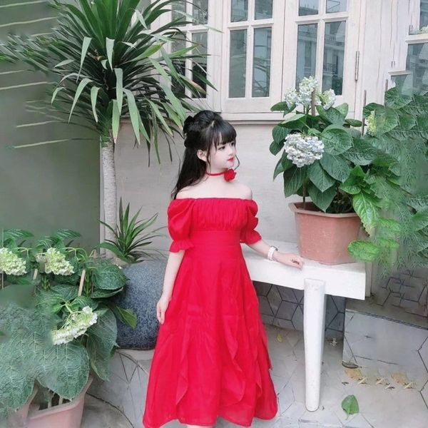 SIÊU RẺ- ĐẦM KÈM TAG CÀI HOA CAO CẤP SIÊU SANG