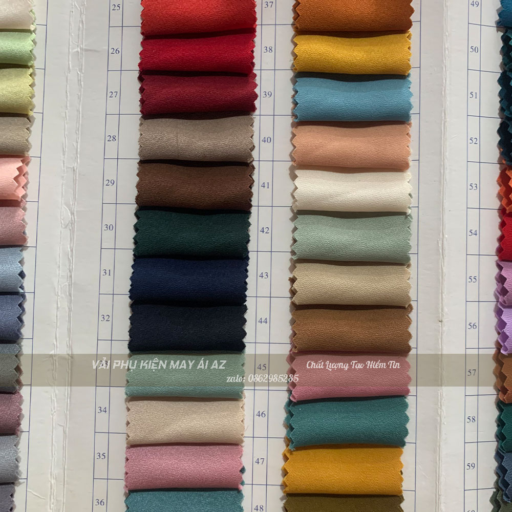 Vải Lụa ngọc Trai May Áo Dài