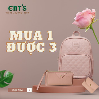 Balo nữ thời trang CNT BL67 nhiều màu , phong cách trẻ trung hiện đại