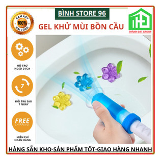 Gel khử mùi bồn cầu gel thơm khử trùng bồn cầu dạng thạch hình bô