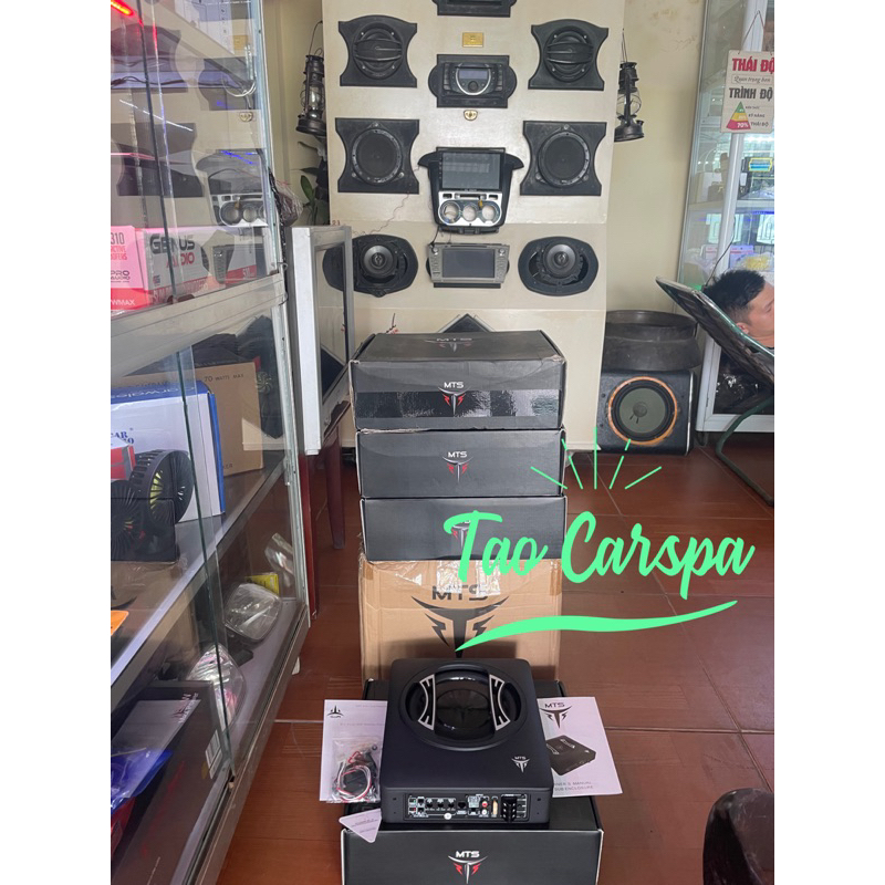 Loa bass nắp trong ô tô MTS - X8 PRO