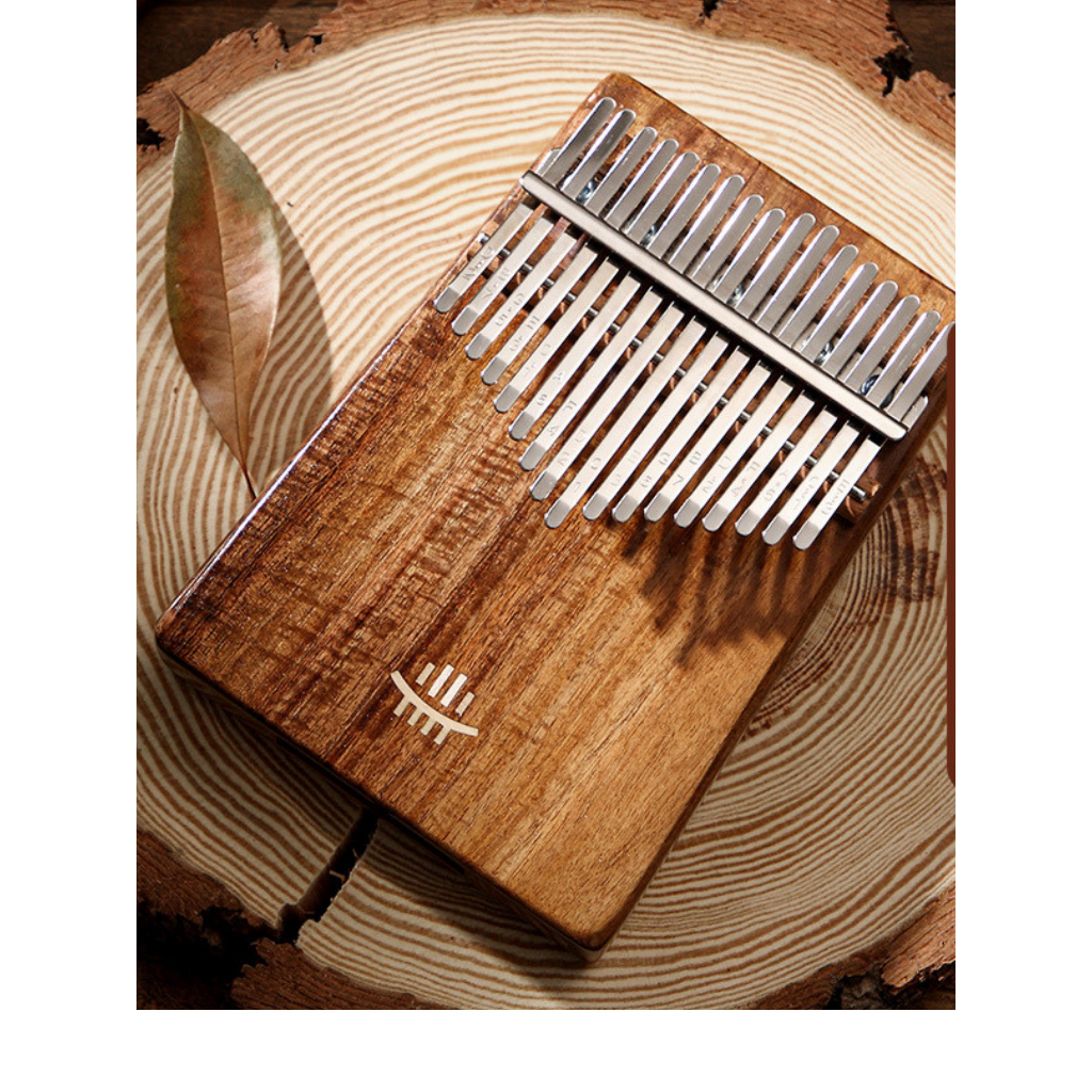 ĐÀN KALIMBA CAO CẤP GỖ KOA HÃNG HLURU LOẠI 17 PHÍM VÀ 21 PHÍM CÓ LỖ THOÁT ÂM ĐÁY ĐẦY ĐỦ PHỤ KIỆN ÂM THANH HAY