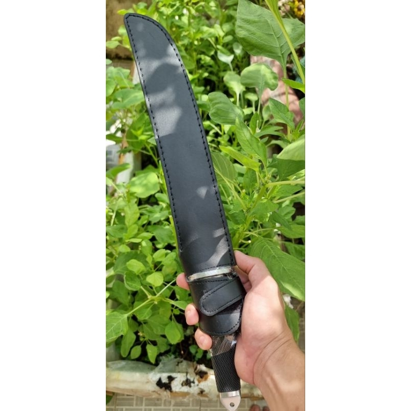 Siêu phẩm tanto Cold Steel dài 43cm thép không gỉ tặng bao da cao cấp
