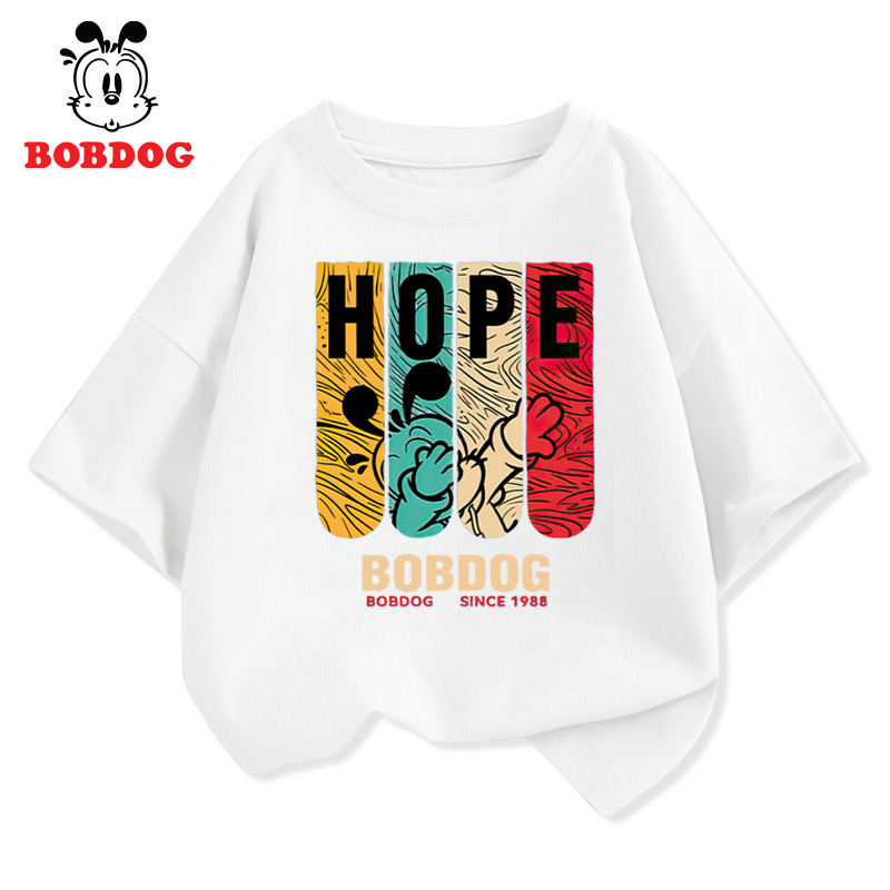 Áo thun bé trai BOBDOG , áo cọc tay trẻ em cotton mềm mịn thoáng mát cho bé BD05