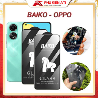 Cường lực oppo reno 8 a76 a77 a57 a5s a54 f5 a74 a55 a53 f11 a17 f7 f9 pro 4 5 7 7z 6 6z 5g full màn Kính [baiko]