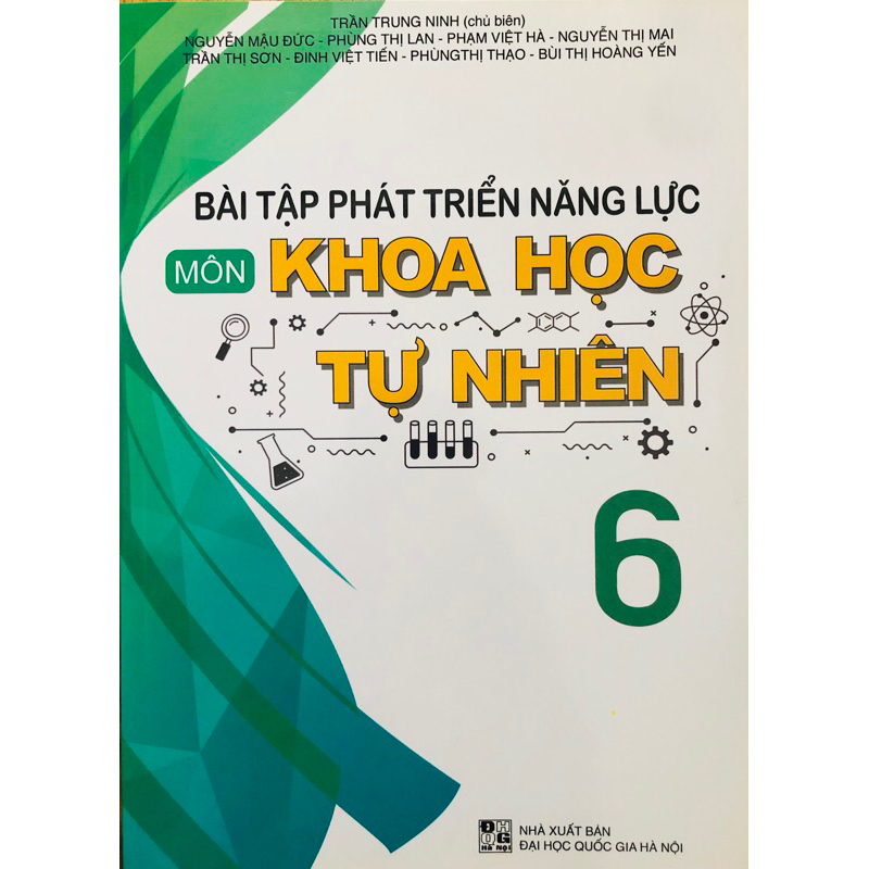 Sách - Bài Tập Phát Triển Năng Lực Khoa Học Tự Nhiên 6