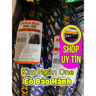  Vỏ   Lốp  Maxxis 3D - 90 90-12  Vỏ không ruột - Dùng Cho Xe Lead SCR Latte Acruzo Elizabeth Spacy ,Nozza ... 