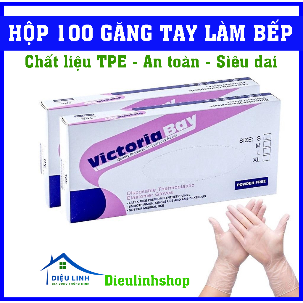 Găng tay Hộp 100 Bao Tay Hộp Tím Bay Siêu Dai Bám Tay, Găng Tay Dùng 1 Lần, Bao Tay Dùng 1 Lần Dieulinhshop