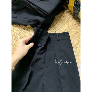 [Mã 1] Quần Tây Túi Nút Nhỏ