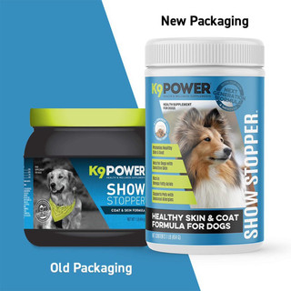 THỨC ĂN CHO CHÓ - Bột dinh dưỡng K9 POWER Show Stopper đẹp lông cho thú cưng 450g