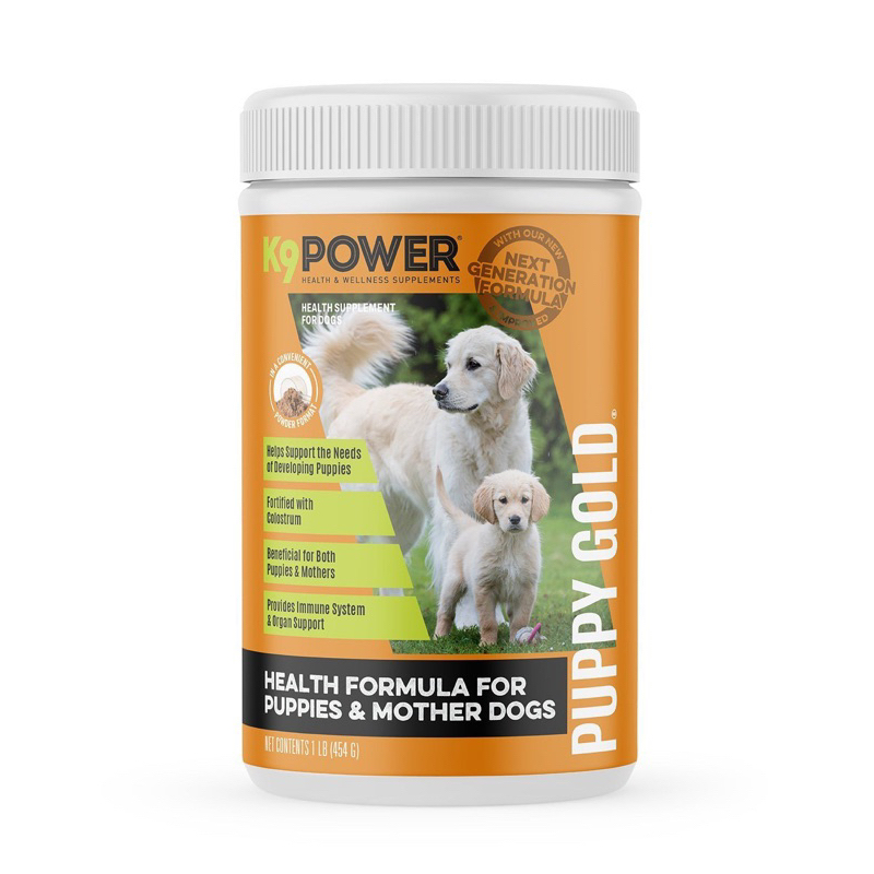 Bột sữa dinh dưỡng cho chó  K9 POWER  PUPPY GOLD - Tăng cường sức khỏe và thể chất