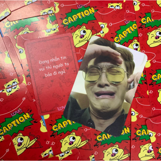 Combo 2 phiên bản Mêm 2 và Mêm 3 Tình Iu và Học Đường, board game chơi nhóm hài hước thú vị
