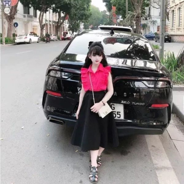 SIÊU RẺ- SET ÁO SƠ MI TAY BÈO SÀNH ĐIỆU