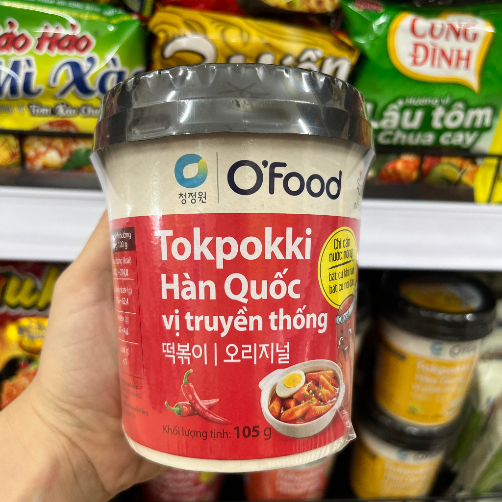 Tokpokki ăn liền Hàn Quốc O'Food 105g